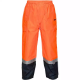 Picture of PRIME MOVER MP200 HI-VIS WET WEATHER CARGO PANT REFLECTIVE TAPE ORANGE NAVY LARGE TO EXTRA LARGE