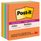Picture of POST-IT 675-6SSUC SUPER STICKY LINED NOTES 98 X 98MM ENERGY BOOST PACK 6