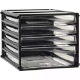 Picture of ESSELTE DESKTOP FILING 4 DRAWERS A4 BLACK FRAME