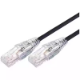 Picture of COMSOL ULTRA THIN SNAGLESS PATCH CABLE CAT6A 10GBE UTP 1M BLACK