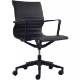 Picture of BURO DIABLO TASK CHAIR MEDIUM BACK ARMS PU BLACK