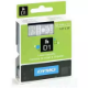 Picture of DYMO 45020 D1 LABELLING TAPE 12MM X 7M WHITE ON CLEAR