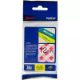 Picture of BROTHER TZE-MPRG31 LABELLING TAPE 12MM BLACK ON RED GINGHAM