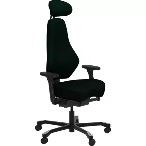 Picture of DAL VIETO SPINE ERGONOMIC CHAIR SYNCHRO HIGH BACK ADJUSTABLE ARMS AND HEADREST FABRIC BLACK