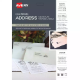 Picture of AVERY 982513 L7278 L7279 ADDRESS AND RETURN ADDRESS LABELS CLEAR PACK 258