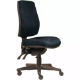 Picture of ERGOSELECT SPARK ERGONOMIC CHAIR HIGH BACK 3 LEVER SEAT SLIDE BLACK NYLON BASE NAVY