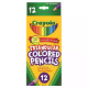 Picture of CRAYOLA TRIANGULAR COLOURED PENCILS 3.3MM ASSORTED PACK 12