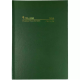Picture of COLLINS 24M4.P40 FINANCIAL YEAR DIARY 2 DAYS TO PAGE A4 GREEN
