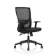 Picture of INITIATIVE PLUTO TASK CHAIR MEDIUM MESH BACK ADJUSTABLE ARMS BLACK
