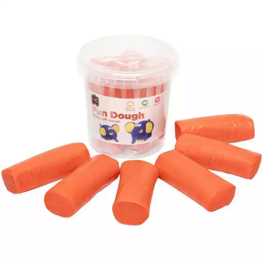 Picture of EDUCATIONAL COLOURS FUN DOUGH 900G ORANGE
