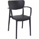 Picture of LISA CHAIR ARMS BLACK