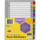 Picture of MARBIG INDEX DIVIDER REINFORCED MANILLA A-Z TAB A5 ASSORTED