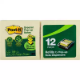 Picture of POST-IT R330-RP 100% RECYCLED POP UP NOTES 76 X 76MM YELLOW PACK 12