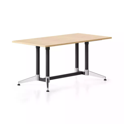 Picture of RAPIDLINE TYPHOON MEETING TABLE RECTANGLE 1500W X 750D MM NATURAL OAK TOP