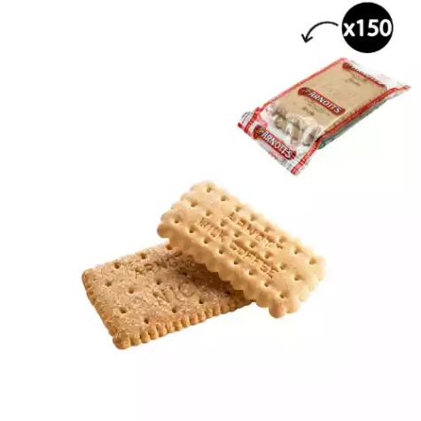 Picture of ARNOTTS MILK COFFEE AND NICE BISCUITS PORTION SIZE CARTON 150