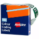 Picture of AVERY 43275 FILE LABEL SIDE TAB COLOUR CODE 38 X 25MM DARK GREEN PACK 500