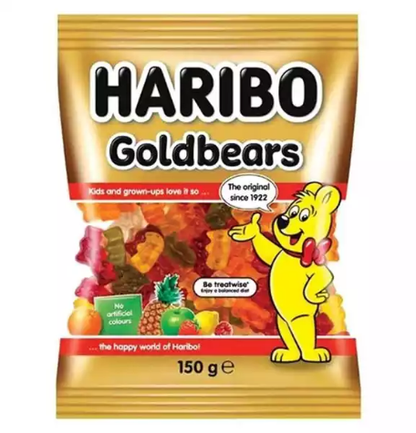 Picture of HARIBO LOLLIES GOLDBEARS 150G