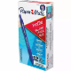 Picture of PAPERMATE PROFILE RETRACTABLE BALLPOINT PEN 1.0MM BLUE BOX 12