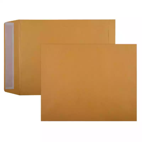 Picture of CUMBERLAND ENVELOPES POCKET PLAINFACE STRIP SEAL 85GSM 265 X 215MM GOLD BOX 250