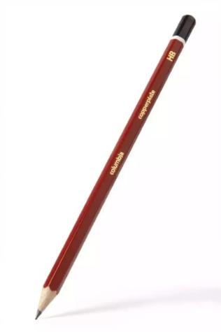 Picture of COLUMBIA COPPERPLATE PENCIL HEXAGON B SINGLE