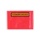 Picture of PACKAGING ENVELOPE (DOCULOPE) DOCUMENTS ENCLOSED 165 X 115MM PREMIUM RED/YELLOW BOX 1000