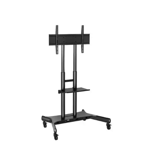Picture of ATDEC AD-TVC-75 MOBILE HEAVY DUTY TV CART FOR 50-80 INCH DISPLAYS BLACK