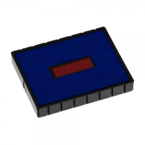 Picture of COLOP E/53 SPARE PAD 2 COLOUR BLUE/RED