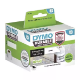 Picture of DYMO LW DURABLE LABELS 19 X 64MM BLACK ON WHITE ROLL 900