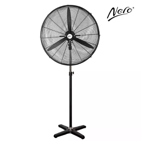 Picture of NERO INDUSTRIAL PEDESTAL FAN 75CM BLACK
