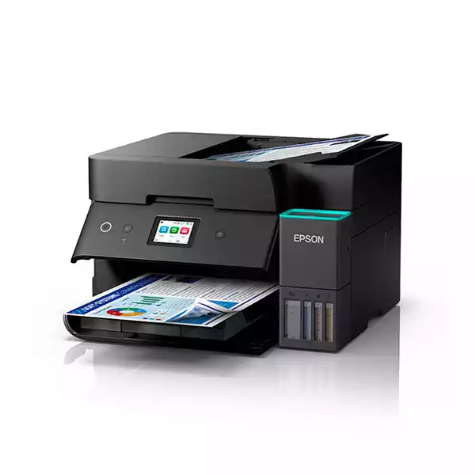 Picture of EPSON ECOTANK ET-4950 A4 4 COLOUR MULTIFUNCTION PRINTER A4 BLACK