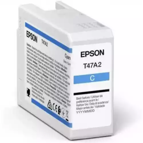 Picture of EPSON T47A INK CARTRIDGE 50ML CYAN