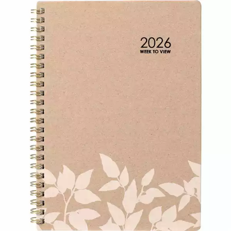 Picture of ECOWISE 57SECB DIARY WEEK TO VIEW WIRO BOUND A5