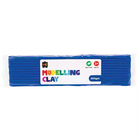 Picture of EDUCATIONAL COLOURS MODELLING CLAY 500G DARK BLUE