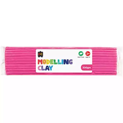 Picture of EDUCATIONAL COLOURS MODELLING CLAY 500G PINK