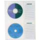 Picture of CUMBERLAND CD STORAGE POCKET WITH INDEX A4 CLEAR PACK 10
