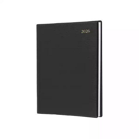 Picture of DEBDEN ASSOCIATE 4501.V99 DIARY WEEK TO VIEW A5 BLACK