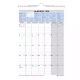 Picture of DEBDEN WALL CALENDAR CE0011 MONTH TO VIEW A4 297 X 210MM