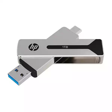Picture of HP 911 PRO USB TYPE A AND C FLASH DRIVE 1TB SILVER