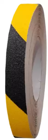 Picture of HUSKY ANTI-SLIP TREAD TAPE 450 25MM X 18M BLACK/YELLOW