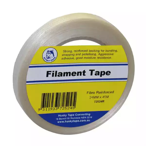 Picture of HUSKY FILAMENT TAPE 725 UTILITY 12MM X 45M