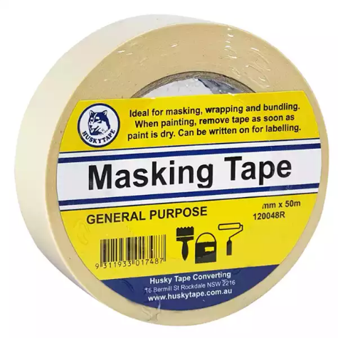 Picture of HUSKY MASKING TAPE 1220 GENERAL PURPOSE 36MM X 50M