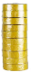 Picture of HUSKY PVC INSULATION TAPE 440 18MM X 20M YELLOW PACK 10