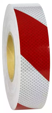 Picture of HUSKY REFLECTIVE TAPE CLASS 1 5015 48MM X 45M RED/WHITE RIGHT STRIPE