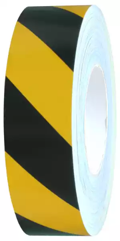 Picture of HUSKY REFLECTIVE TAPE CLASS 2 5007 48MM X 45M BLACK/YELLOW RIGHT STRIPE