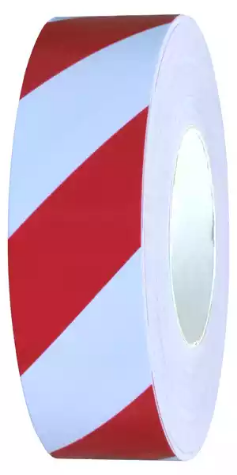 Picture of HUSKY REFLECTIVE TAPE CLASS 2 5007 48MM X 45M RED/WHITE LEFT STRIPE