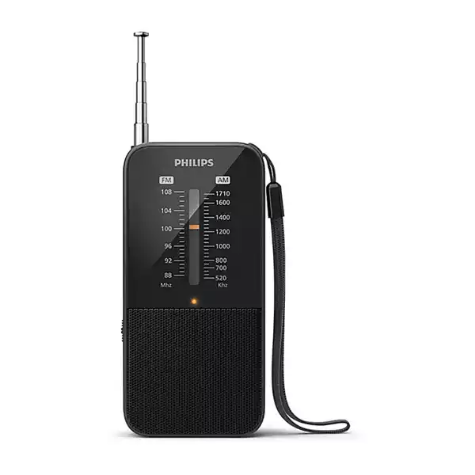 Picture of PHILIPS PORTABLE AM FM RADIO BLACK