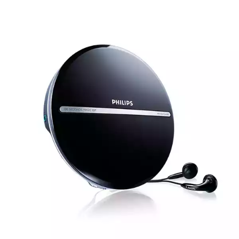 Picture of PHILIPS PORTABLE MP3 CD PLAYER BLACK