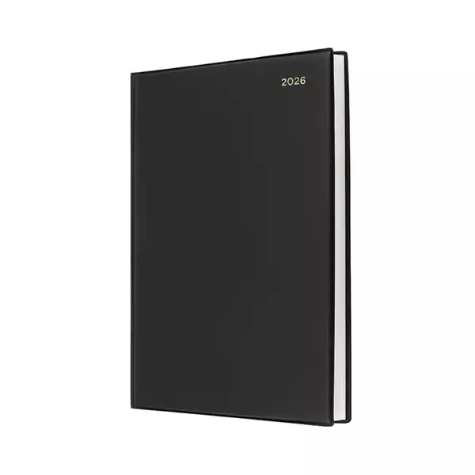 Picture of COLLINS BELMONT 147.V99 DIARY DAY TO PAGE A4 BLACK