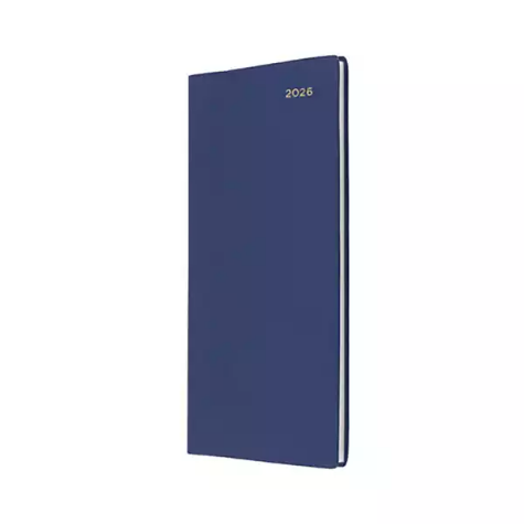 Picture of COLLINS BELMONT COLOURS POCKET 377P.V59 DIARY WEEK TO VIEW B6/7 PORTRAIT NAVY