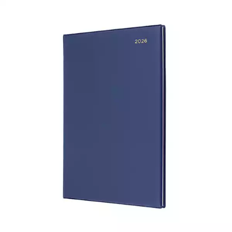 Picture of COLLINS BELMONT DESK 247.V59 DIARY A4 NAVY BLUE